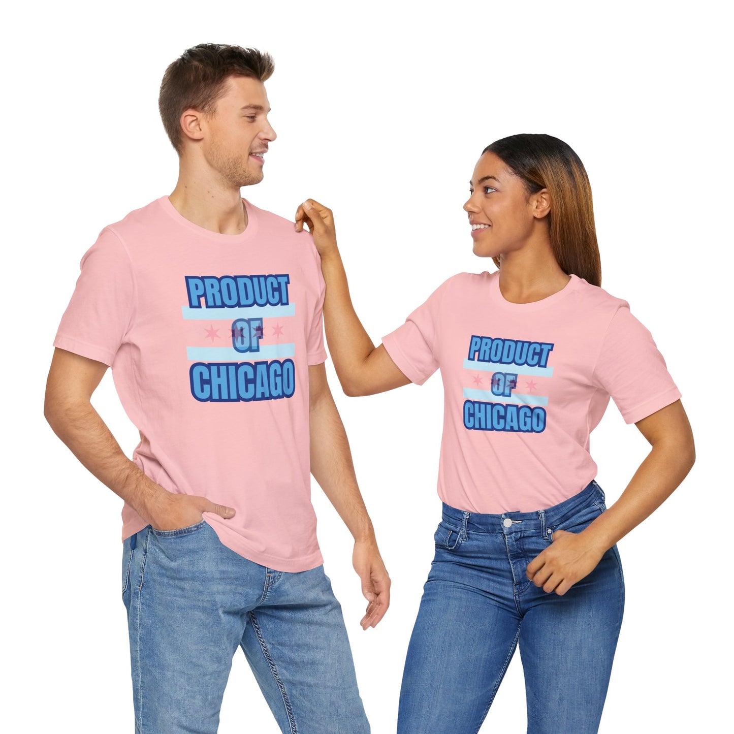 Product Of Chicago Unisex Jersey Short Sleeve Tee