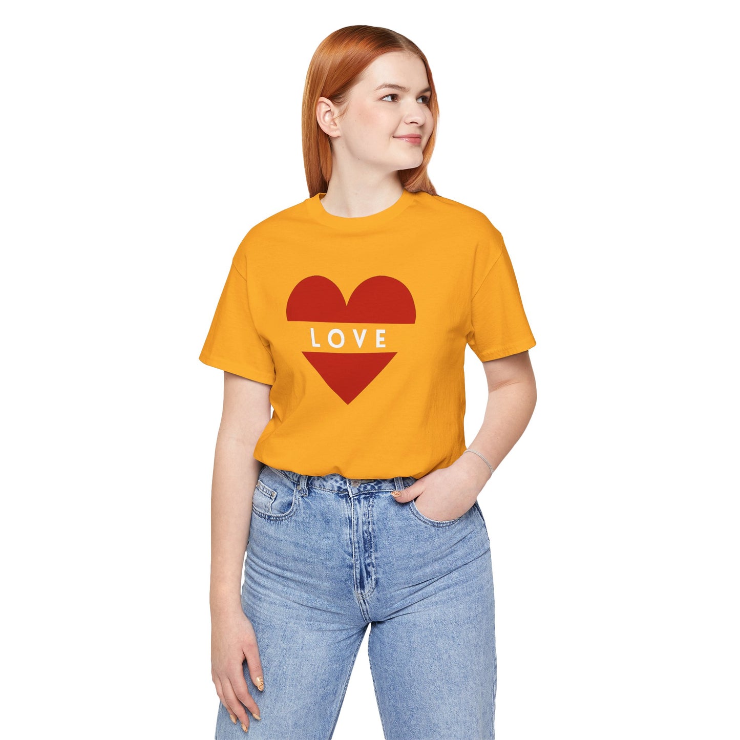 Love Unisex Jersey Short Sleeve Tee