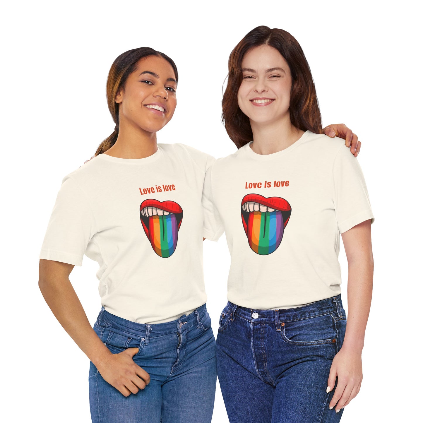 Love Is Love Unisex Jersey Short Sleeve Tee