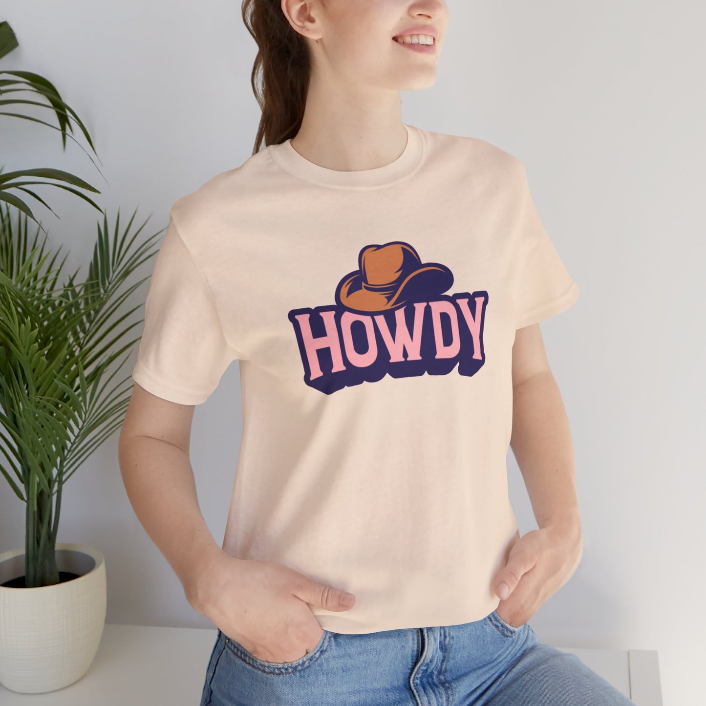 Howdy Unisex Jersey Short Sleeve Tee