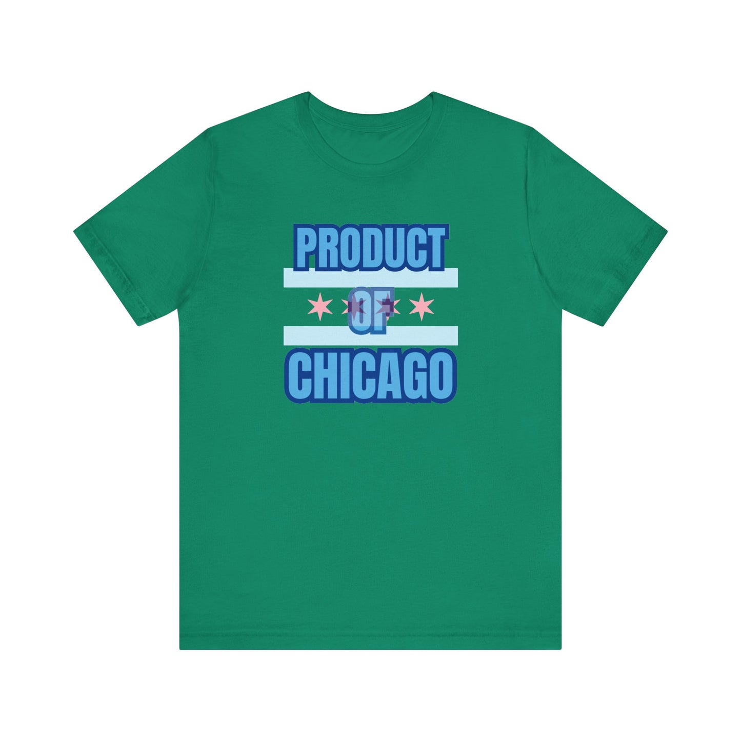 Product Of Chicago Unisex Jersey Short Sleeve Tee