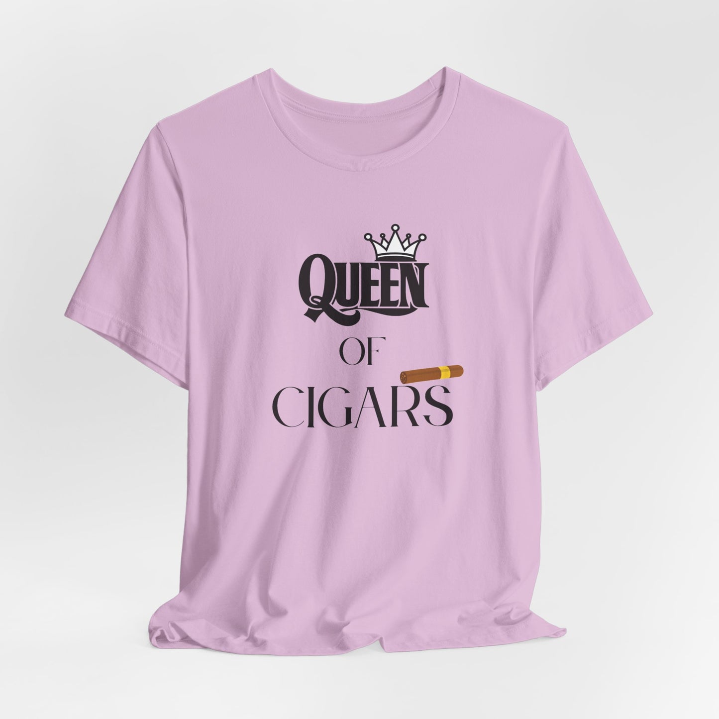 Cigars/ Queen of Cigars Unisex Jersey Short Sleeve Tee