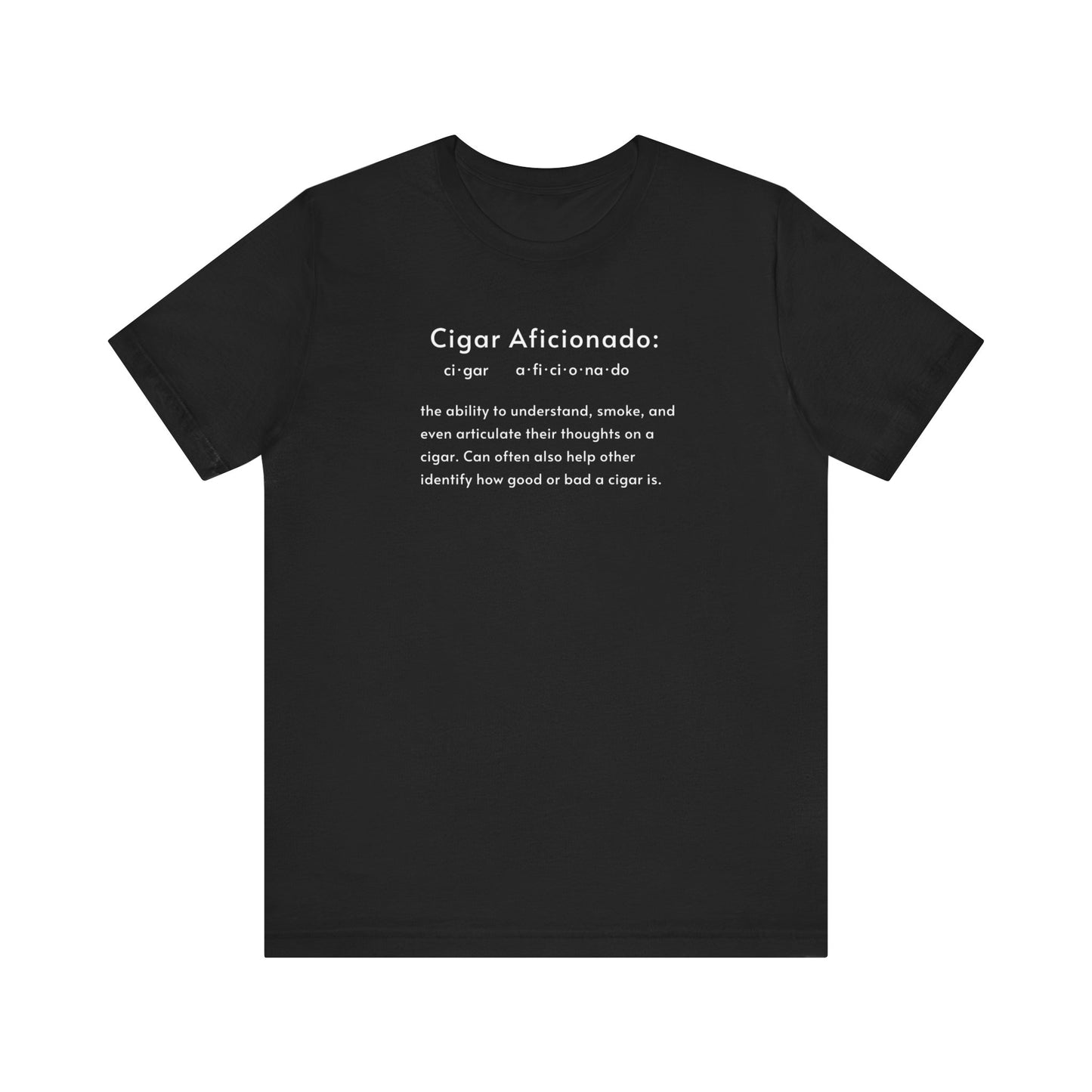 Cigar Aficionado Unisex Jersey Short Sleeve Tee