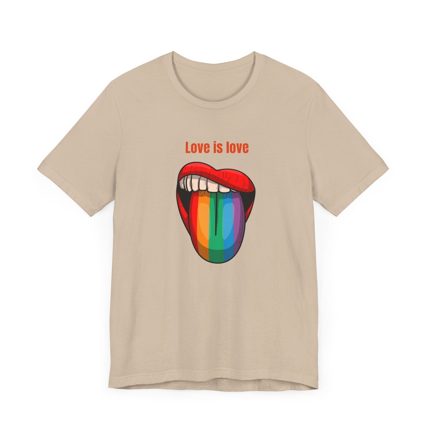Love Is Love Unisex Jersey Short Sleeve Tee