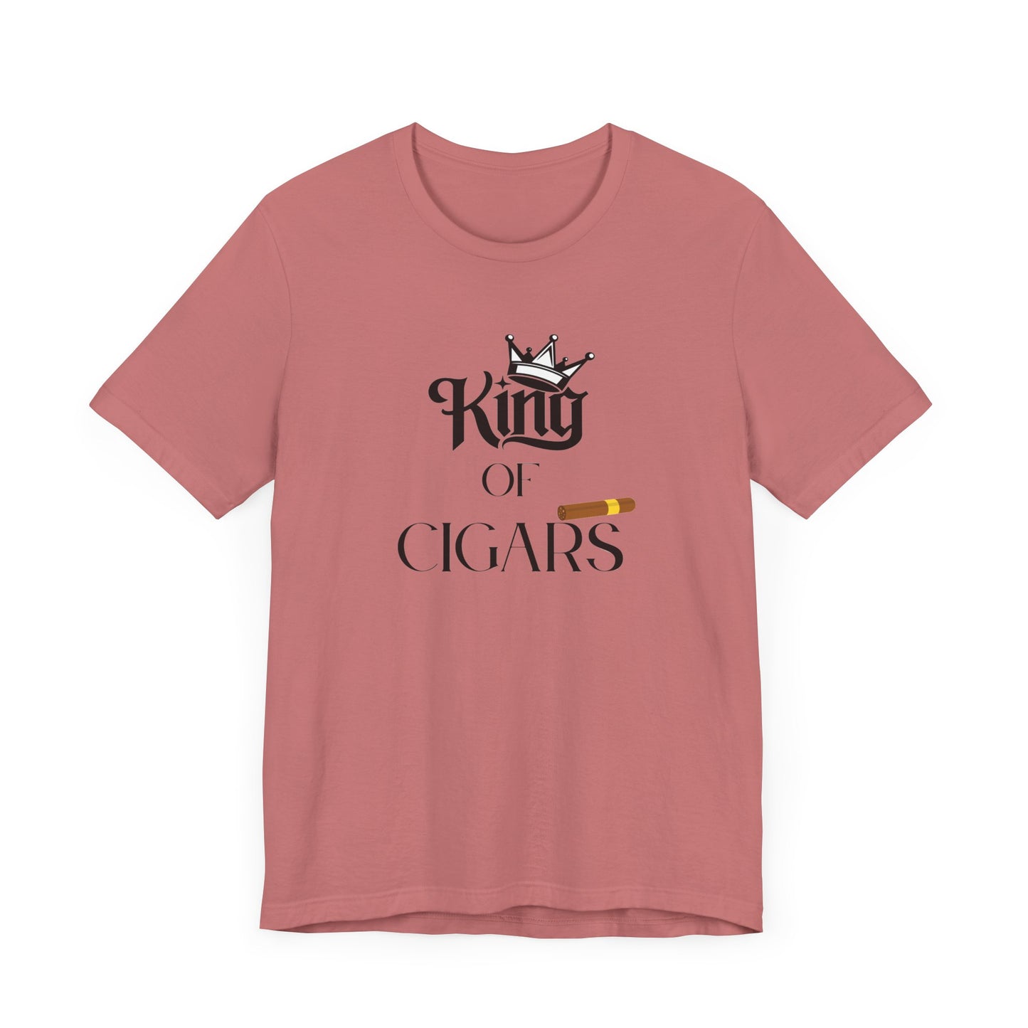 Cigars/ King of Cigars Unisex Jersey Short Sleeve Tee