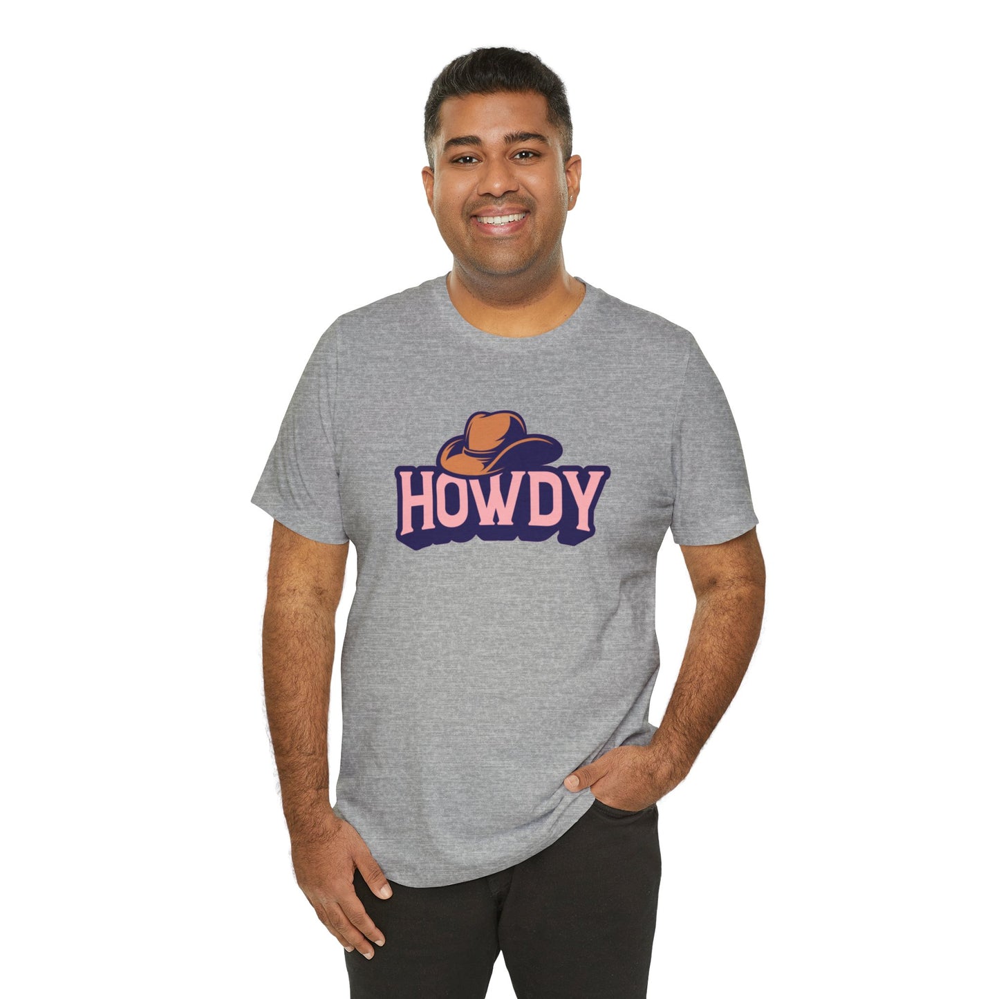 Howdy Unisex Jersey Short Sleeve Tee