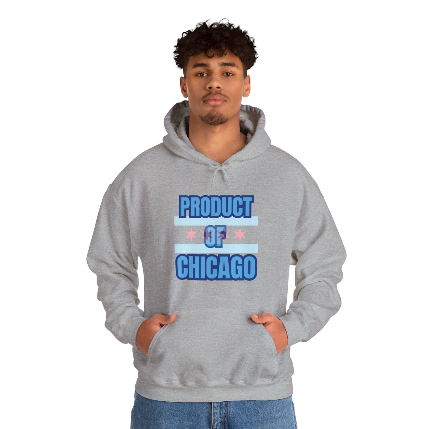 Product Of Chicago Unisex Heavy Blend™ Hooded Sweatshirt
