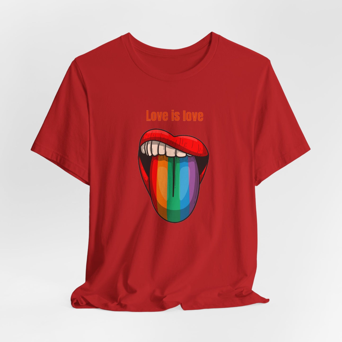 Love Is Love Unisex Jersey Short Sleeve Tee