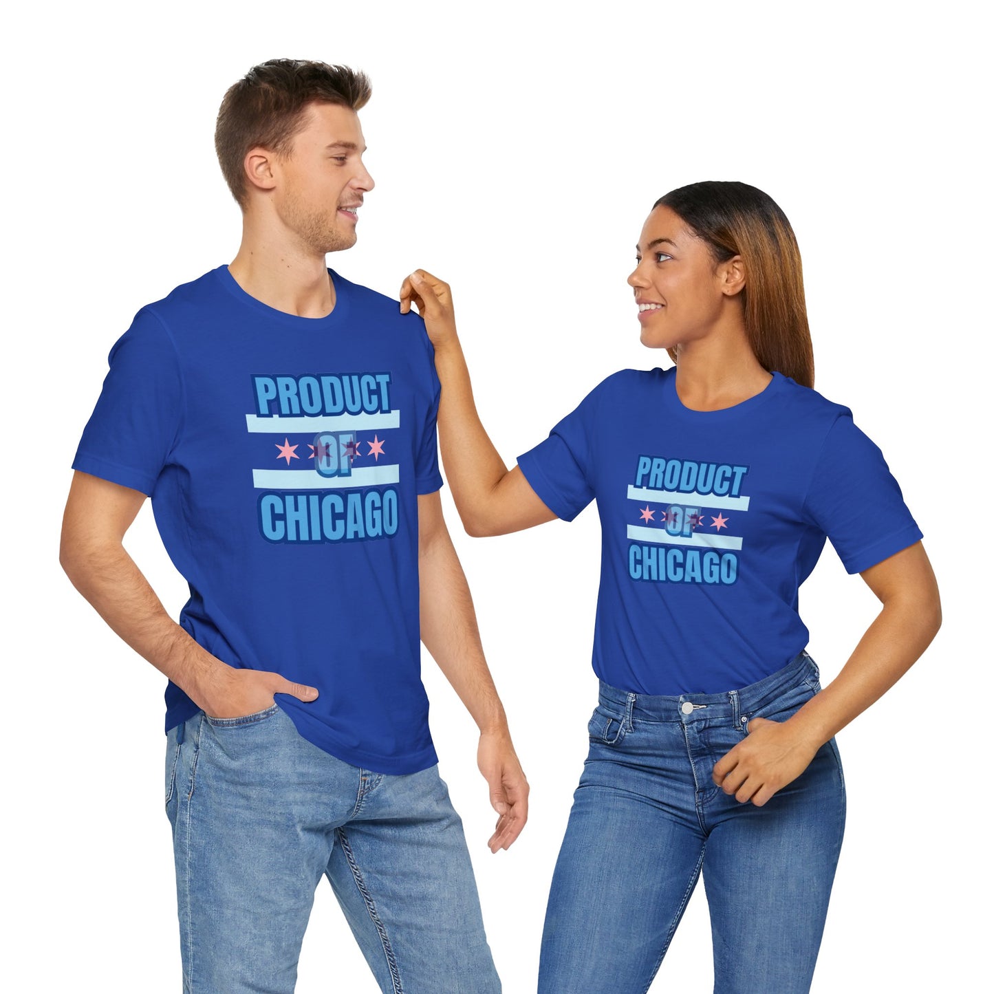 Product Of Chicago Unisex Jersey Short Sleeve Tee