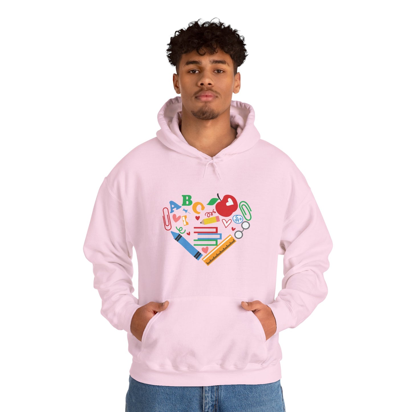 A,B,C, Unisex Heavy Blend™ Hooded Sweatshirt