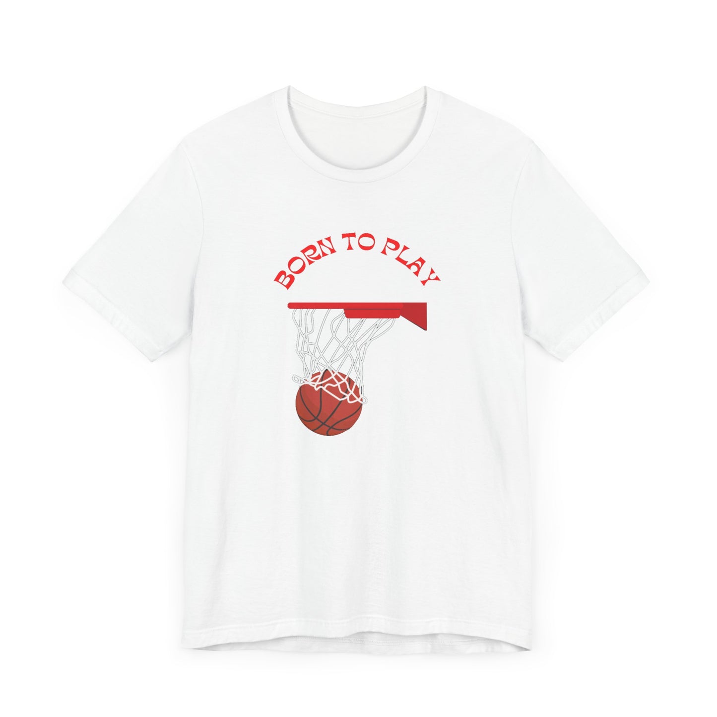 Basketball/ Born To Play Unisex Jersey Short Sleeve Tee
