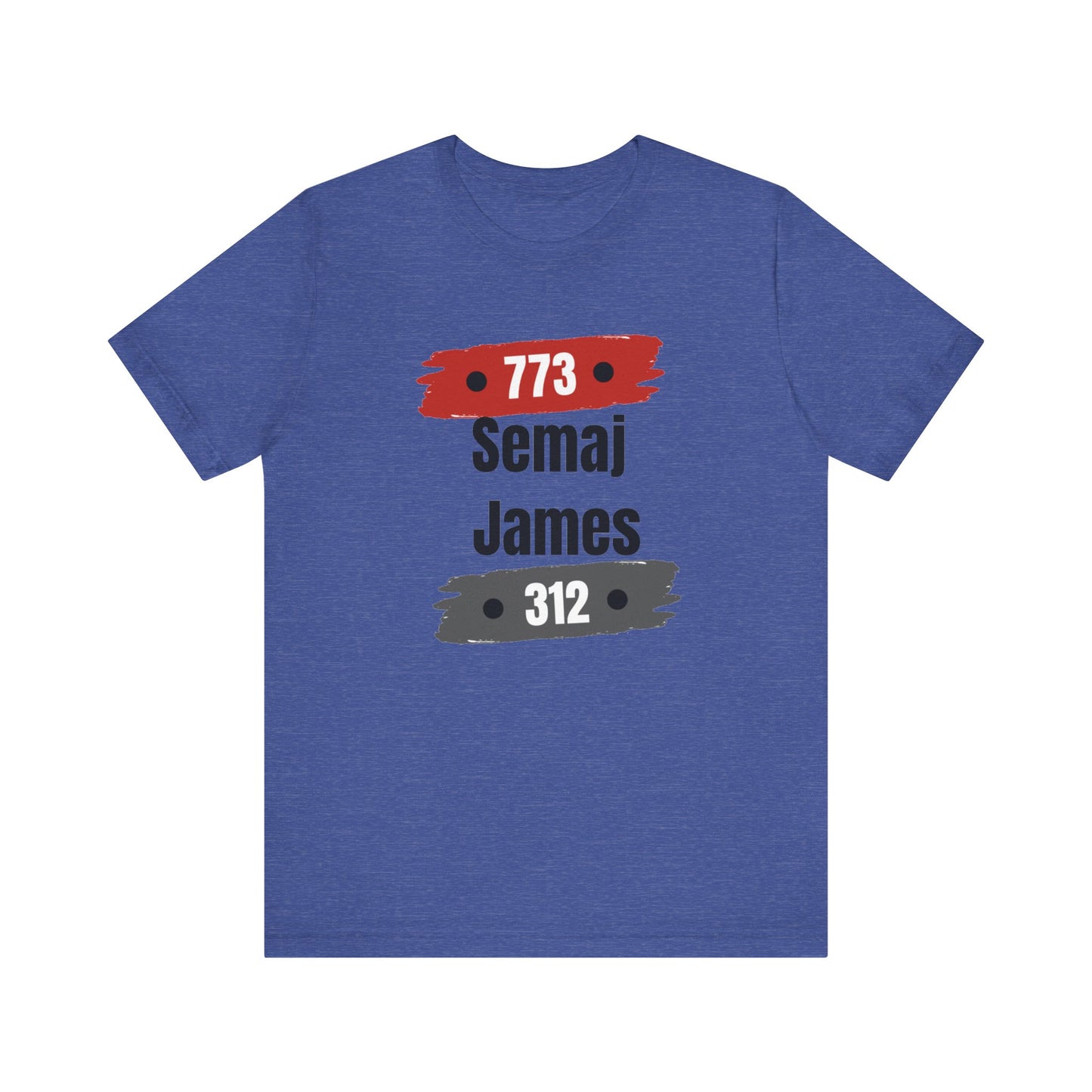 Semaj James 773/312 Unisex Short Sleeve Tee