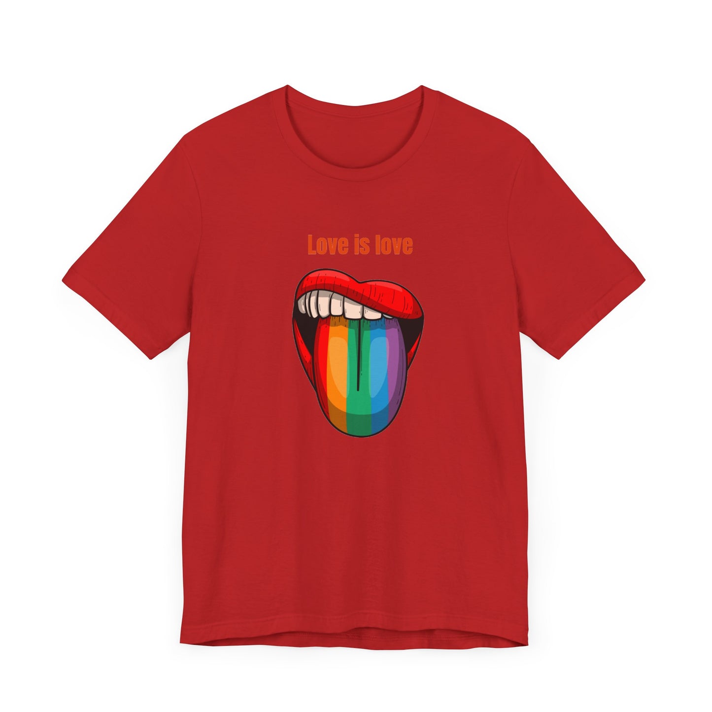 Love Is Love Unisex Jersey Short Sleeve Tee