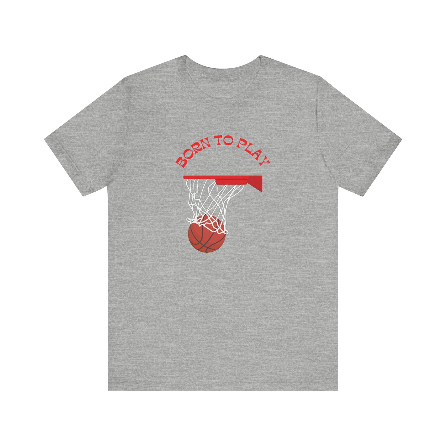 Basketball/ Born To Play Unisex Jersey Short Sleeve Tee