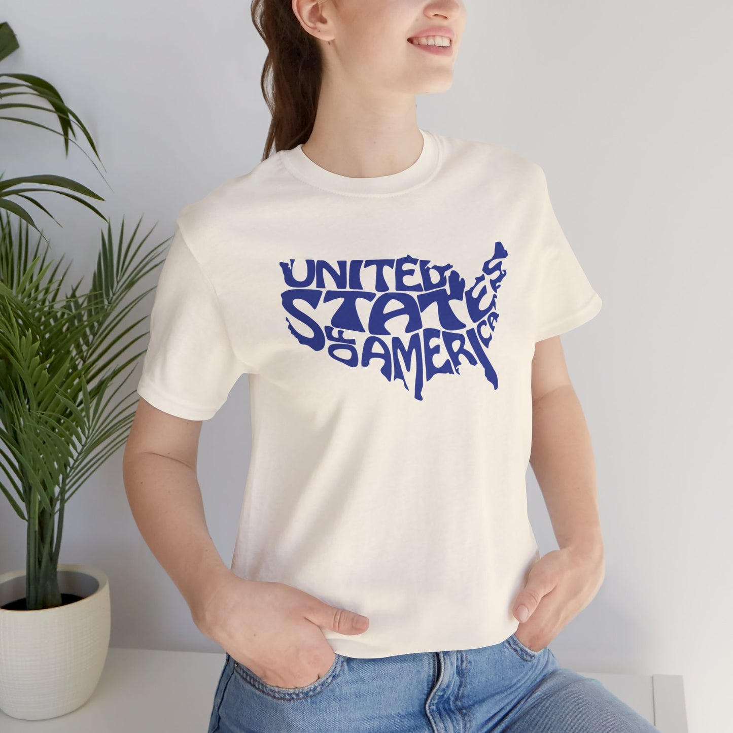 United States of America Unisex Jersey Short Sleeve Tee
