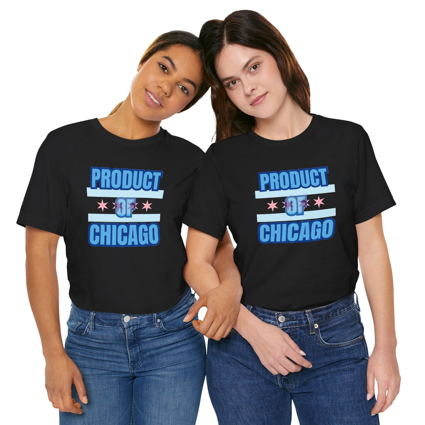Product Of Chicago Unisex Jersey Short Sleeve Tee