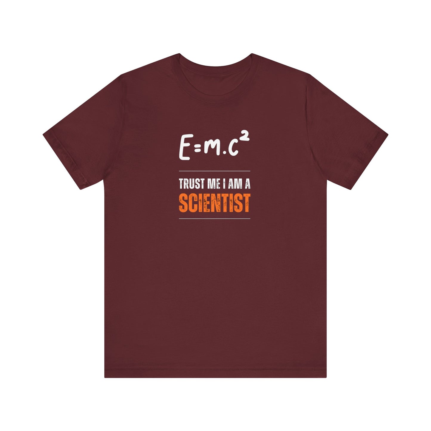 E = m.c Squared Unisex Jersey Short Sleeve Tee