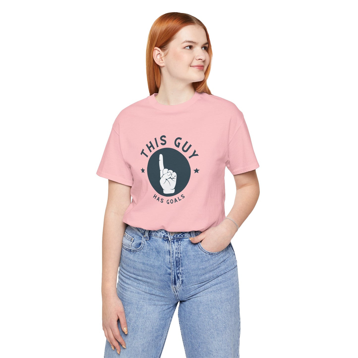 This Guy Has Goals Unisex Jersey Short Sleeve Tee