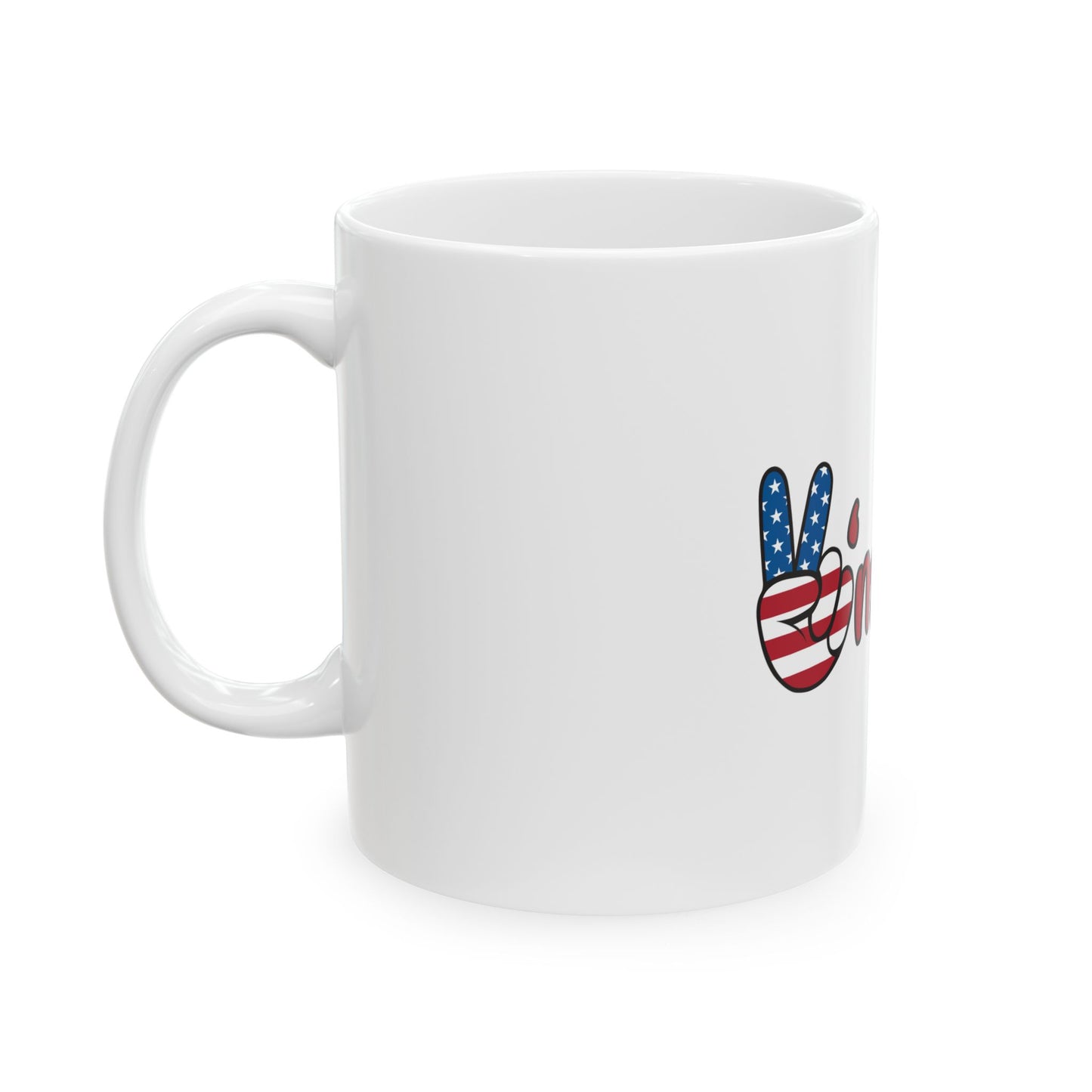 America Ceramic Mug, (11oz, 15oz)