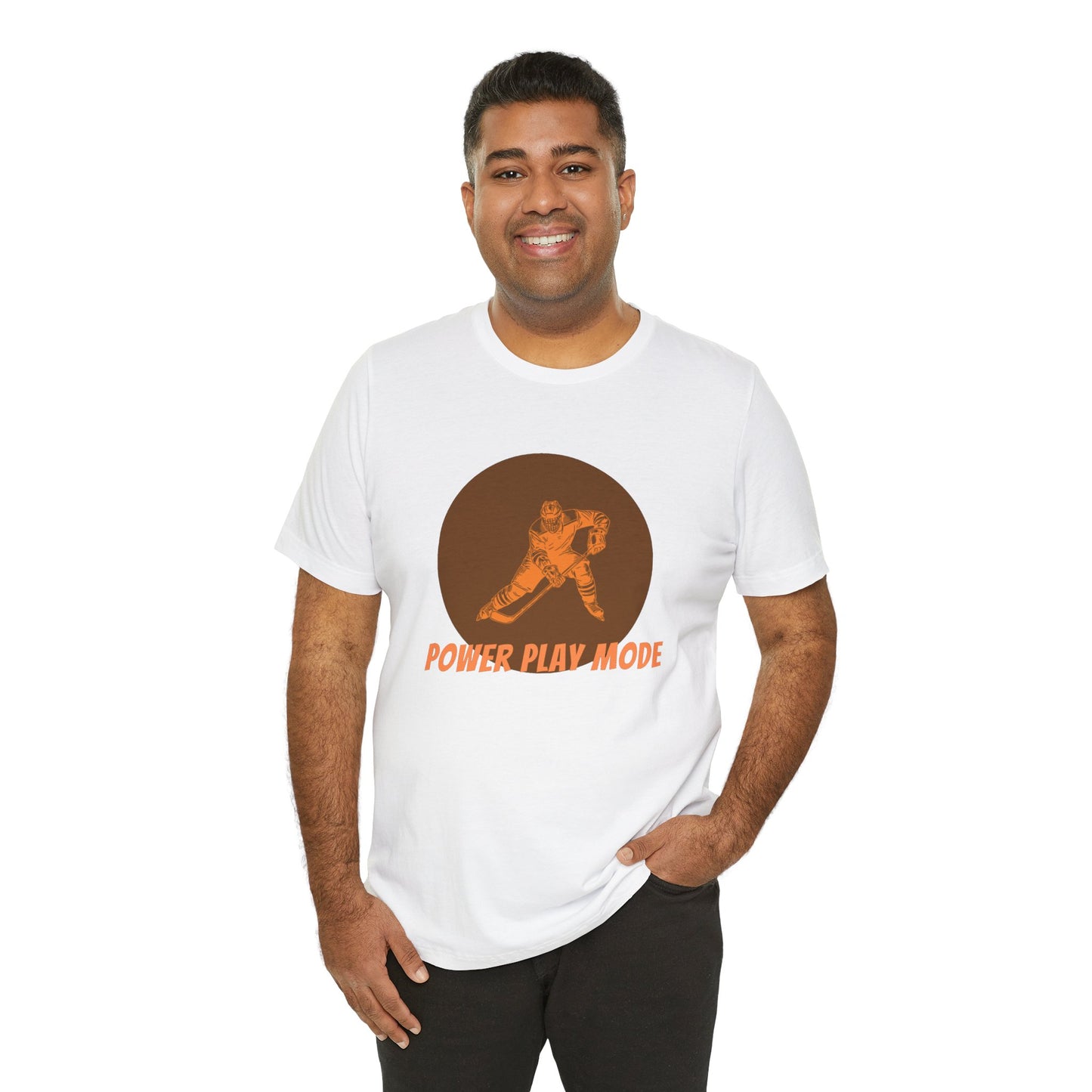 Hockey/ Power Play Mode Unisex Jersey Short Sleeve Tee