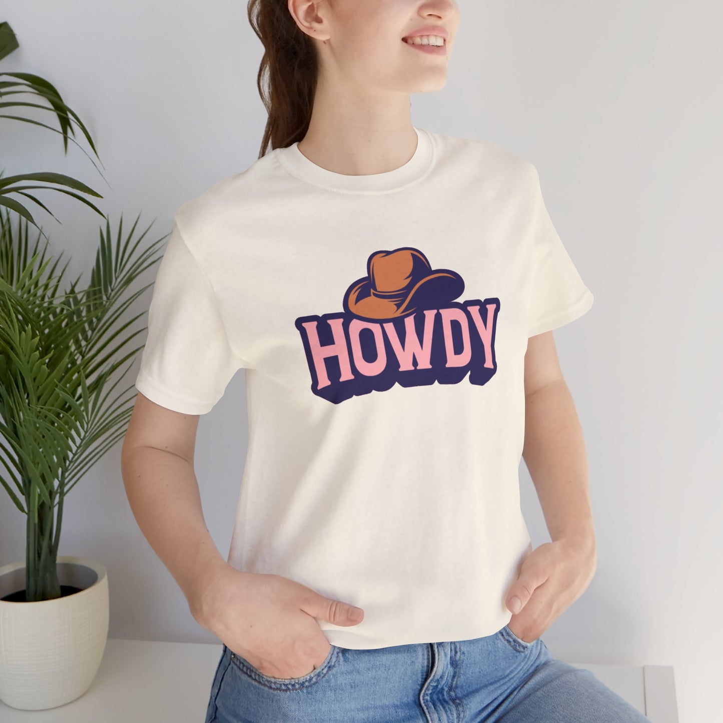 Howdy Unisex Jersey Short Sleeve Tee