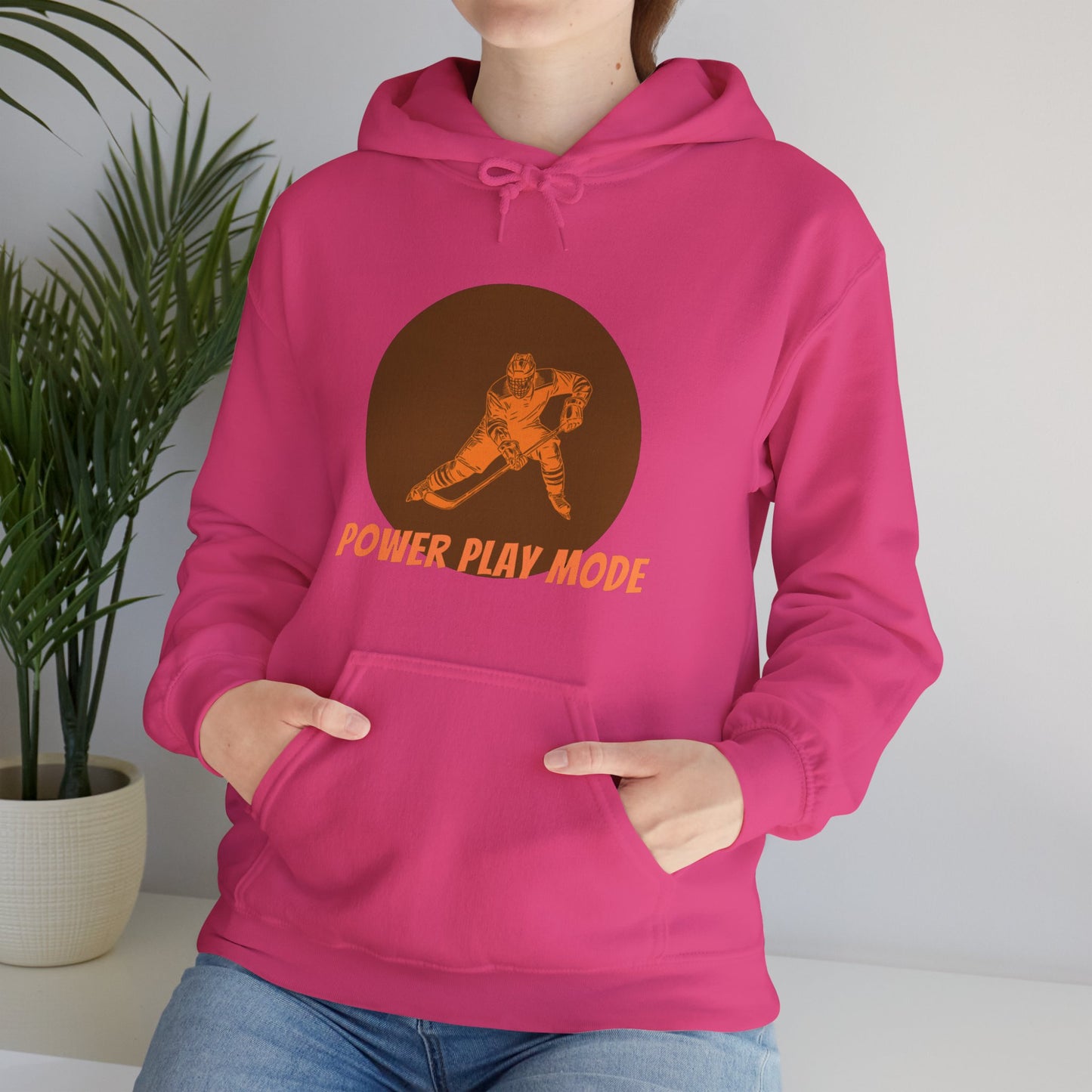 Hockey/ Power Play Mode Unisex Heavy Blend™ Hooded Sweatshirt