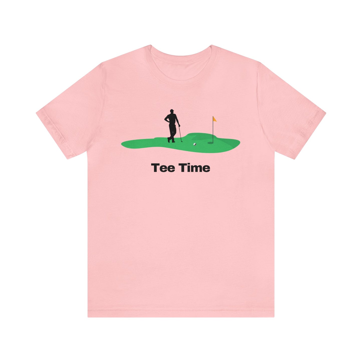 Golf/ Tee Time Unisex Jersey Short Sleeve Tee