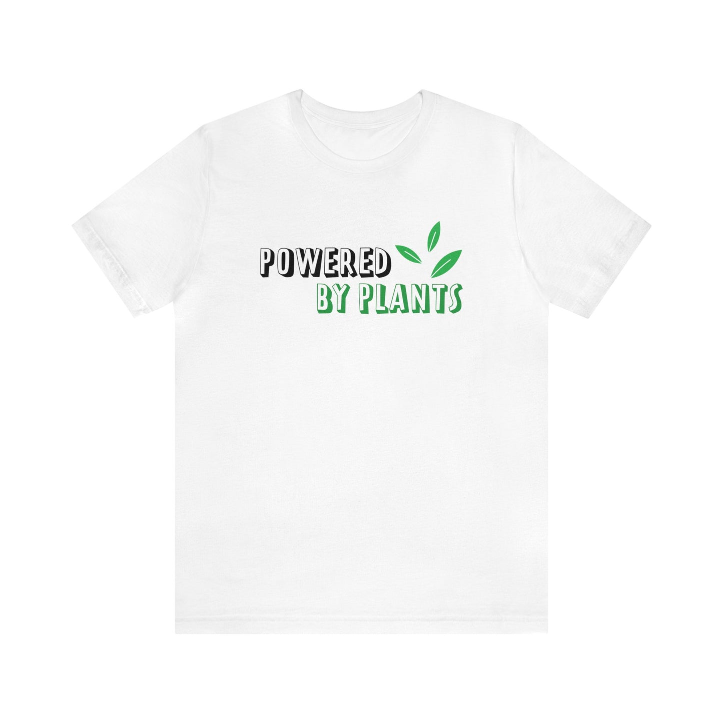 Powered By Plants Unisex Jersey Short Sleeve Tee