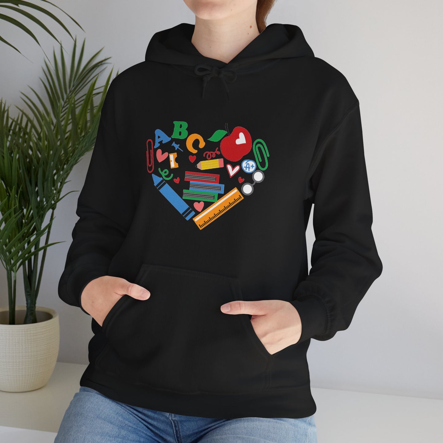 A,B,C, Unisex Heavy Blend™ Hooded Sweatshirt