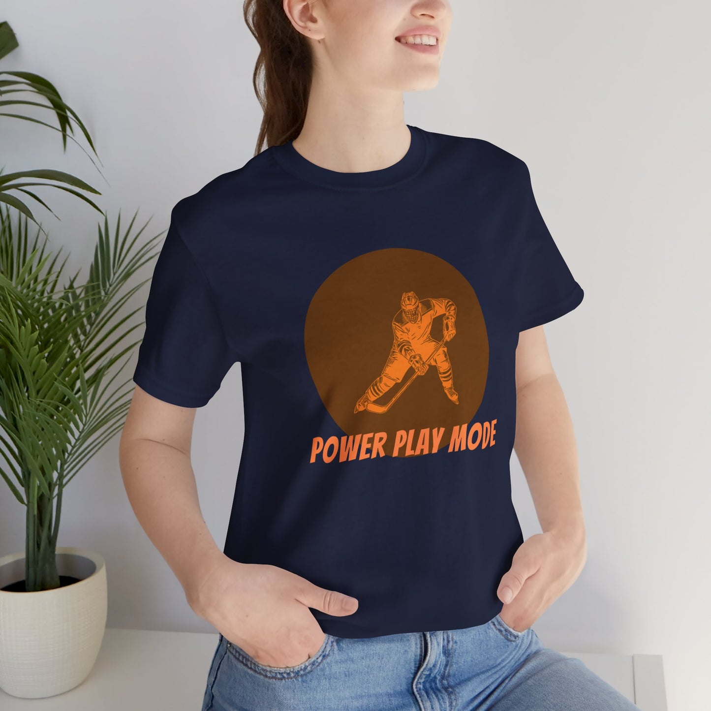 Hockey/ Power Play Mode Unisex Jersey Short Sleeve Tee