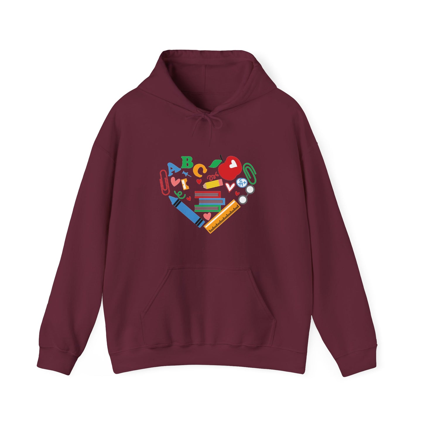 A,B,C, Unisex Heavy Blend™ Hooded Sweatshirt