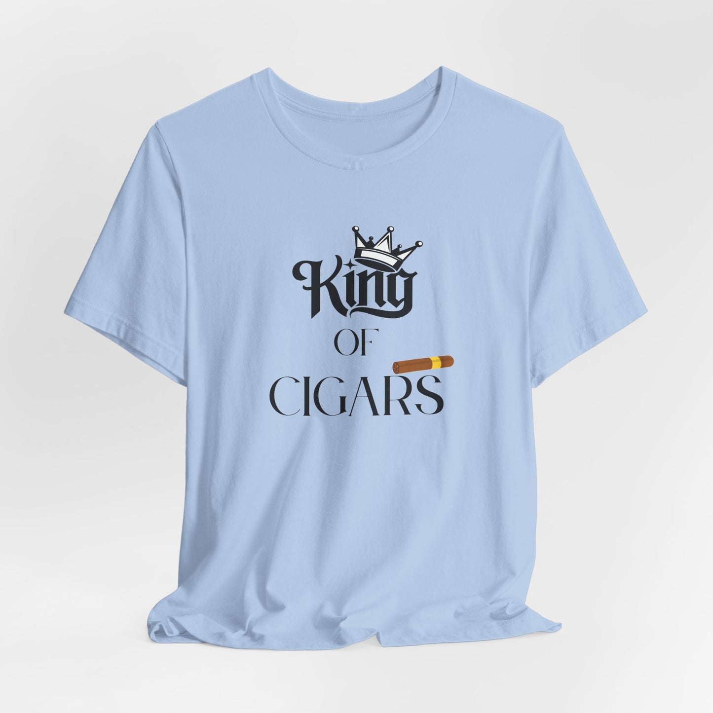 Cigars/ King of Cigars Unisex Jersey Short Sleeve Tee