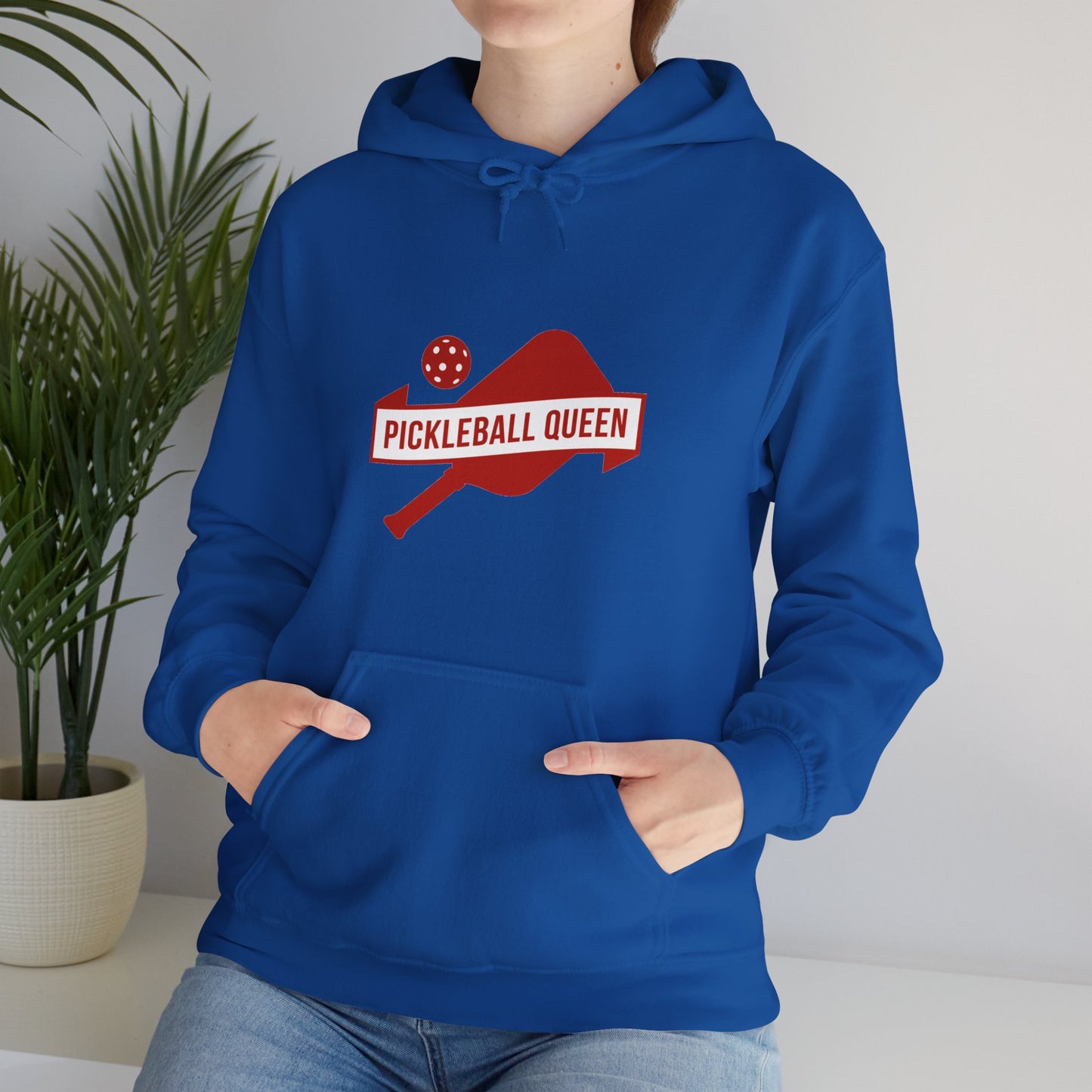 Pickleball Queen Unisex Heavy Blend™ Hooded Sweatshirt