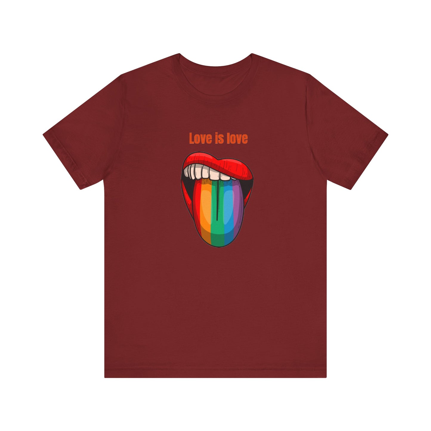 Love Is Love Unisex Jersey Short Sleeve Tee