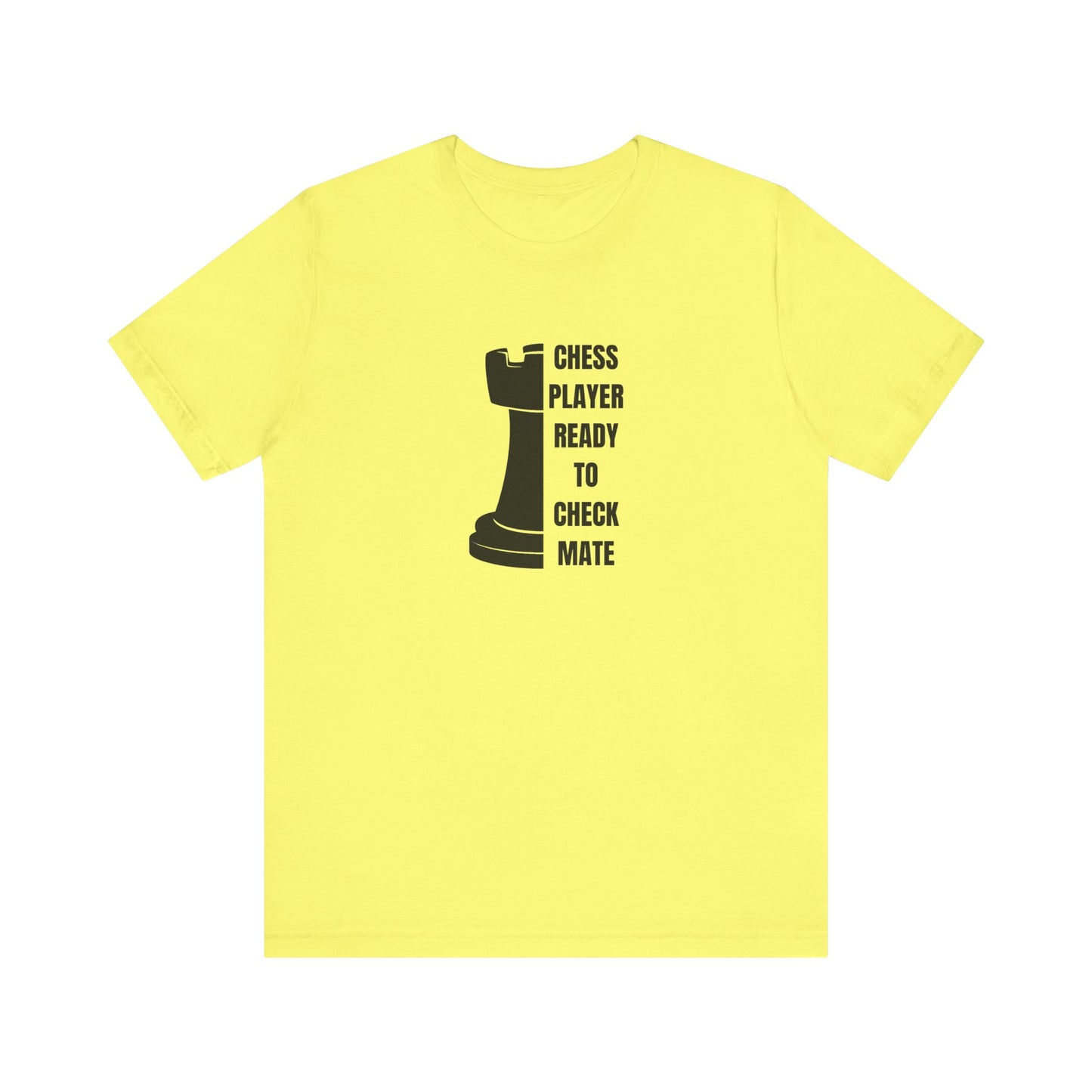 Chess Player Ready Unisex Jersey Short Sleeve Tee