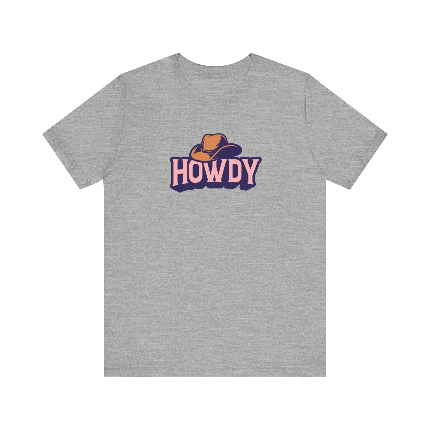 Howdy Unisex Jersey Short Sleeve Tee