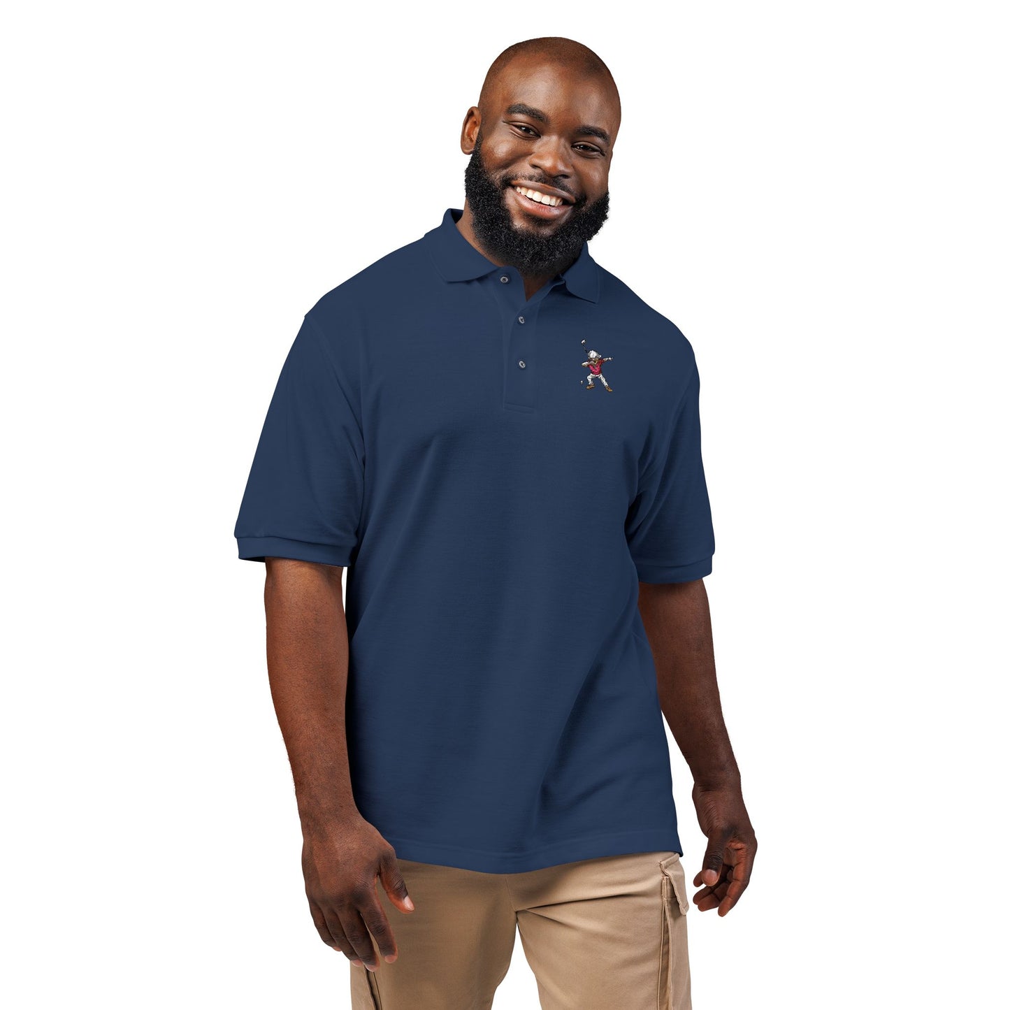 Golf Guy Unisex Polo Shirt (Embroidery)