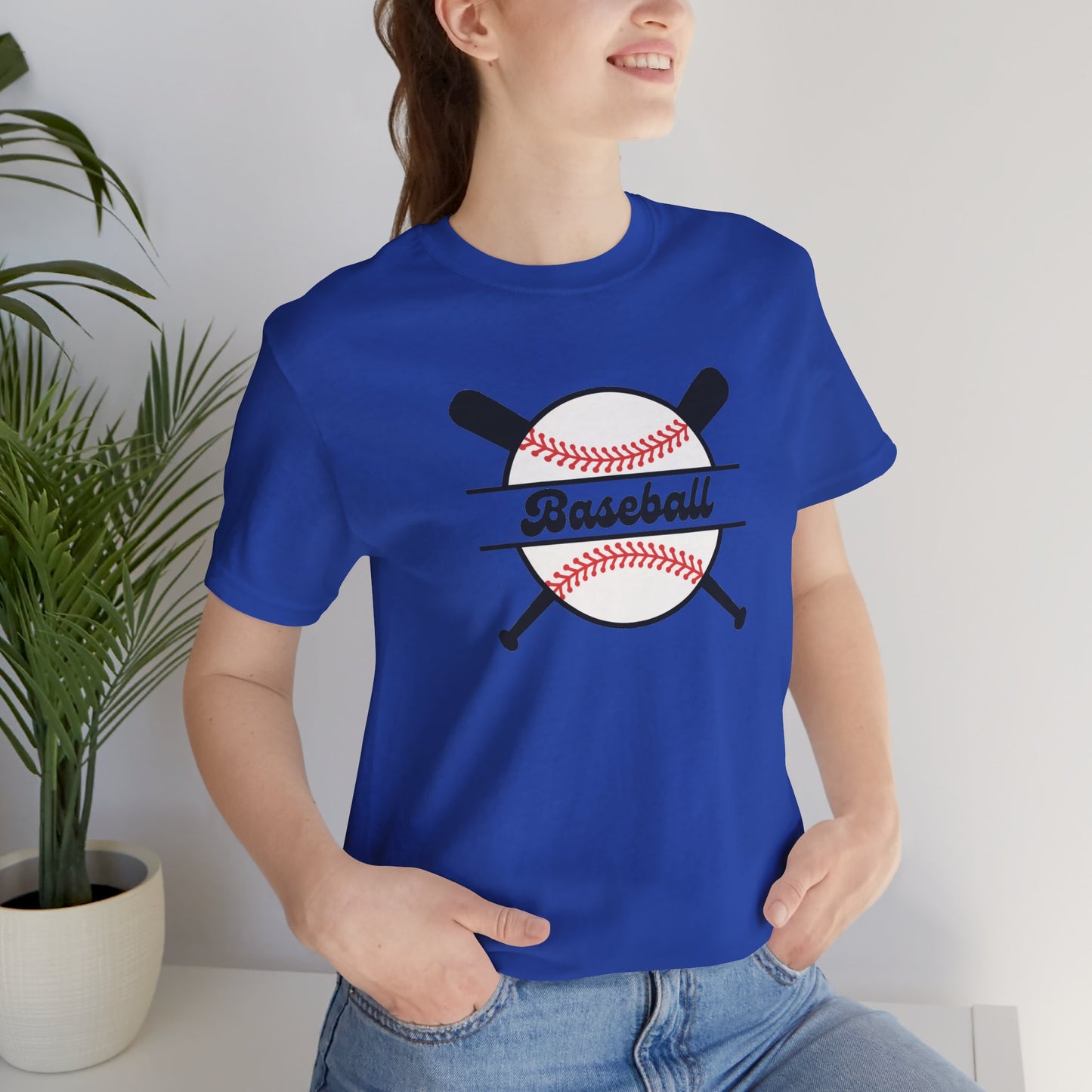 Baseball Unisex Jersey Short Sleeve Tee