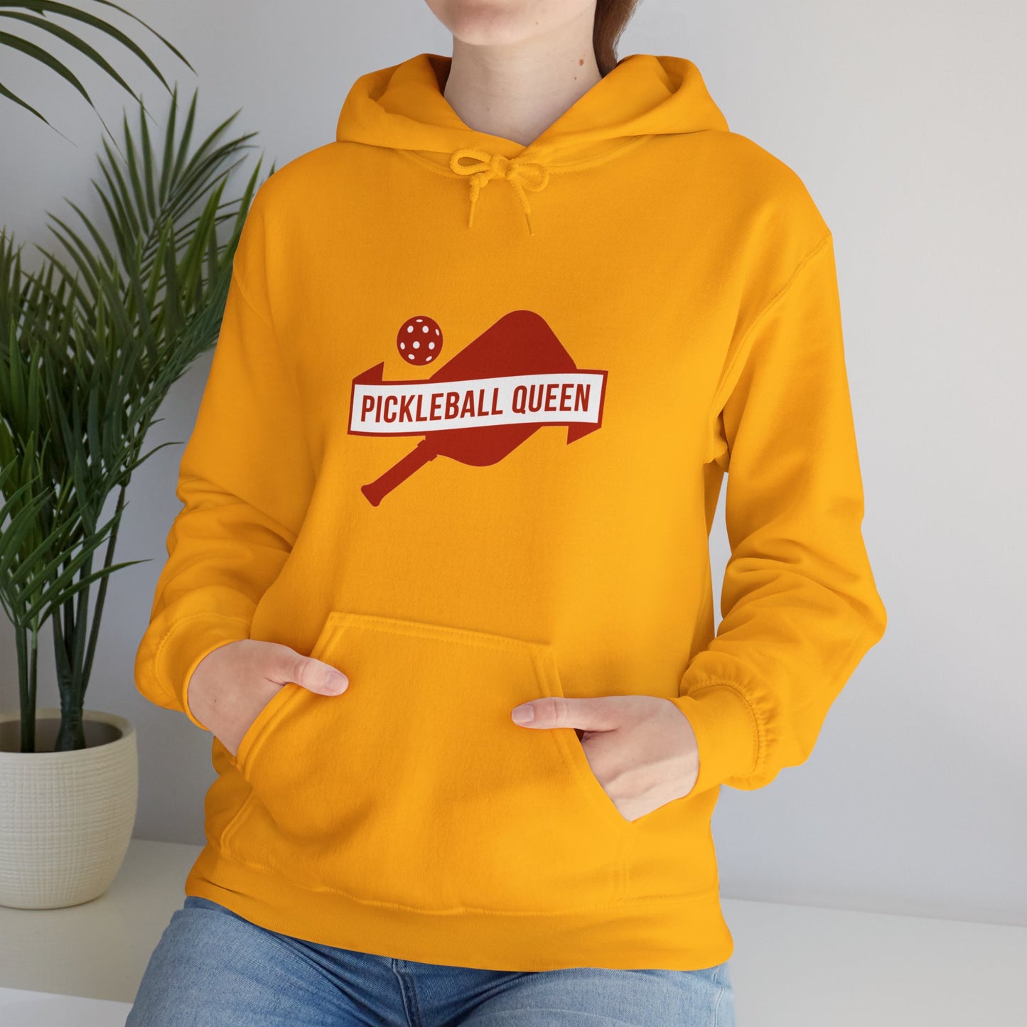 Pickleball Queen Unisex Heavy Blend™ Hooded Sweatshirt