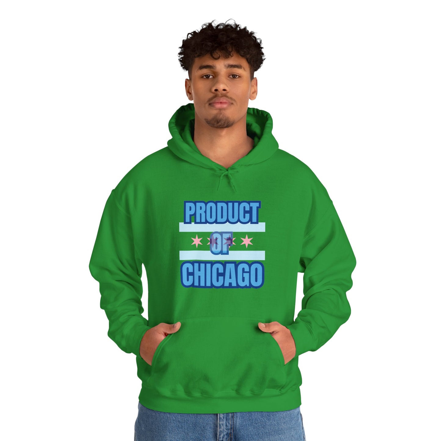 Product Of Chicago Unisex Heavy Blend™ Hooded Sweatshirt