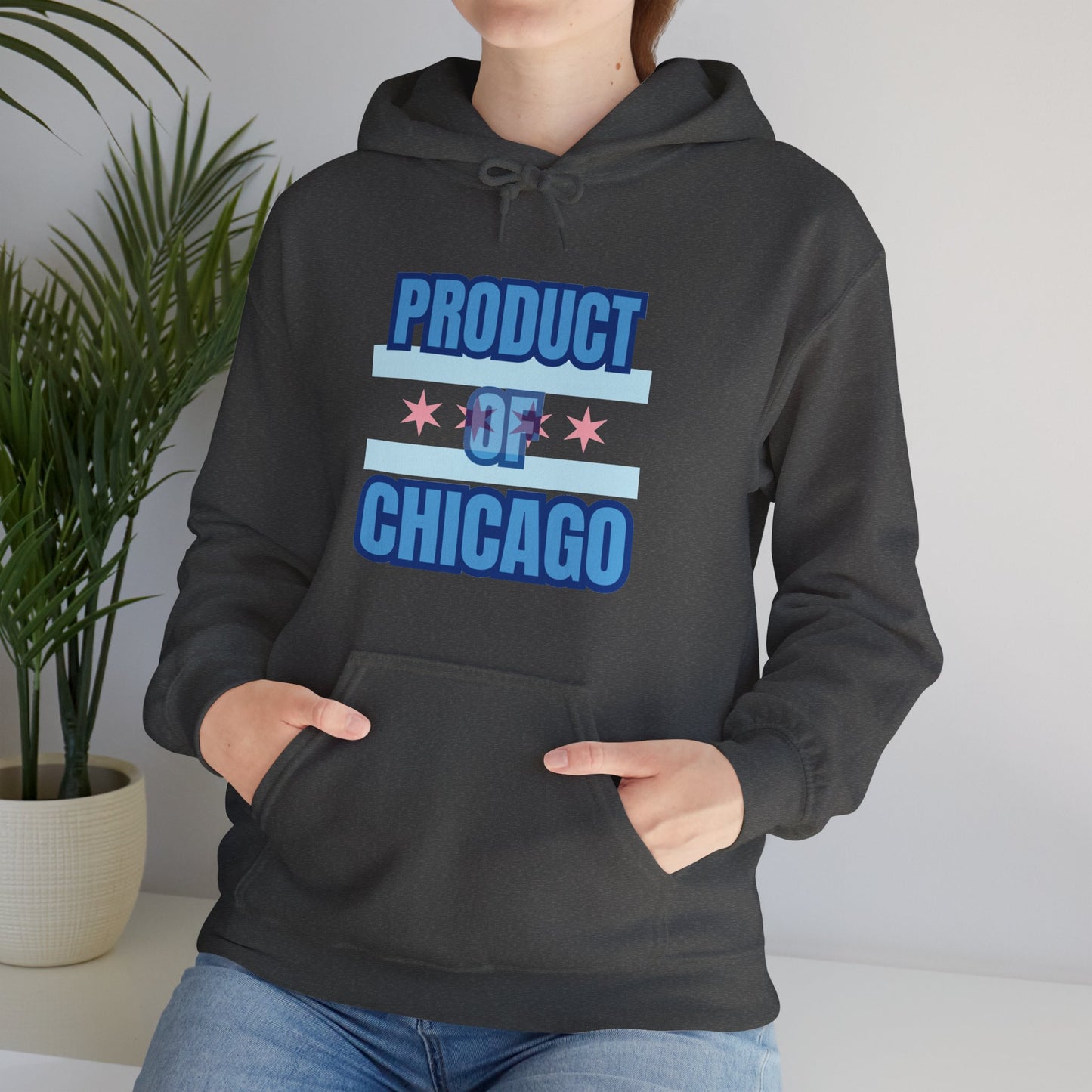Product Of Chicago Unisex Heavy Blend™ Hooded Sweatshirt