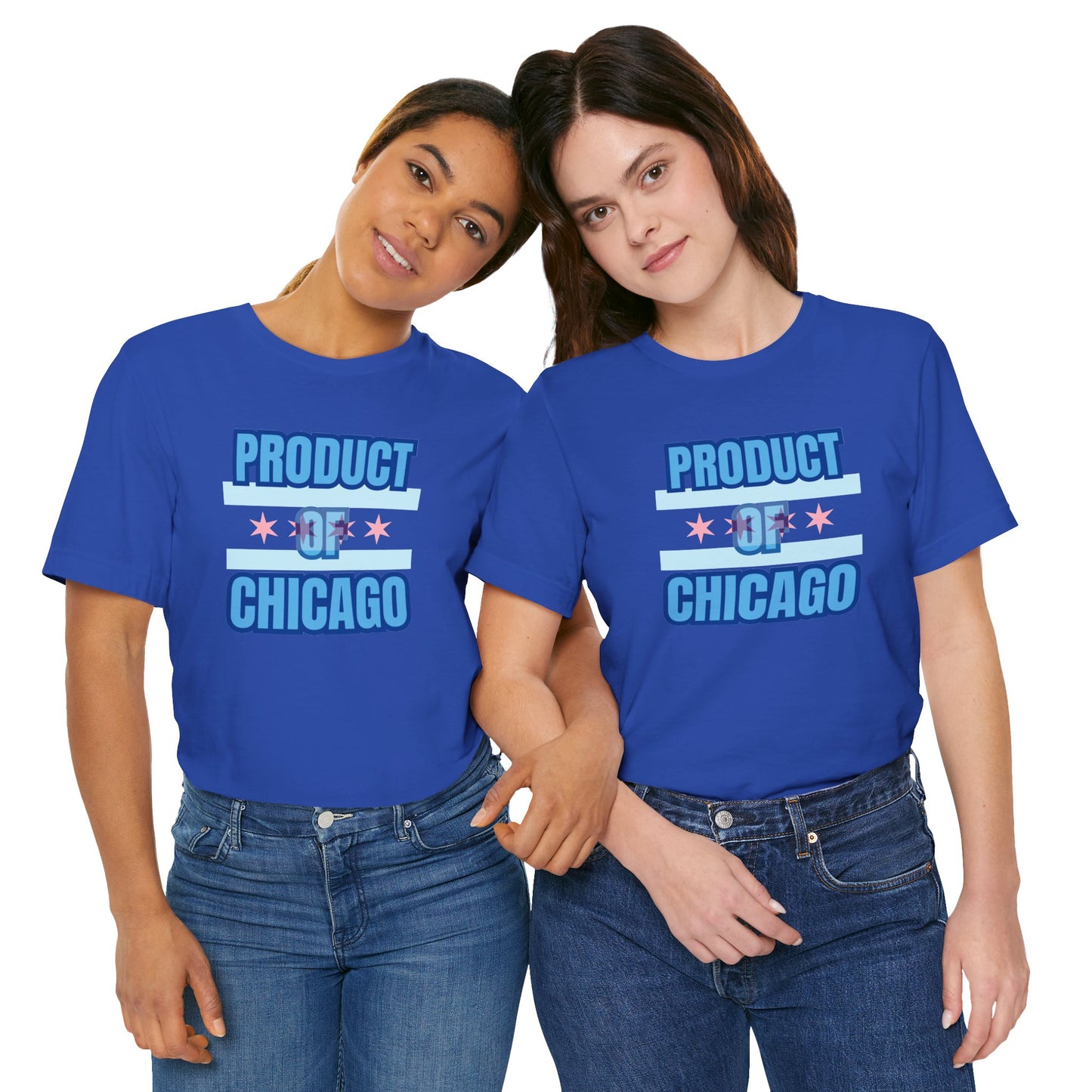 Product Of Chicago Unisex Jersey Short Sleeve Tee
