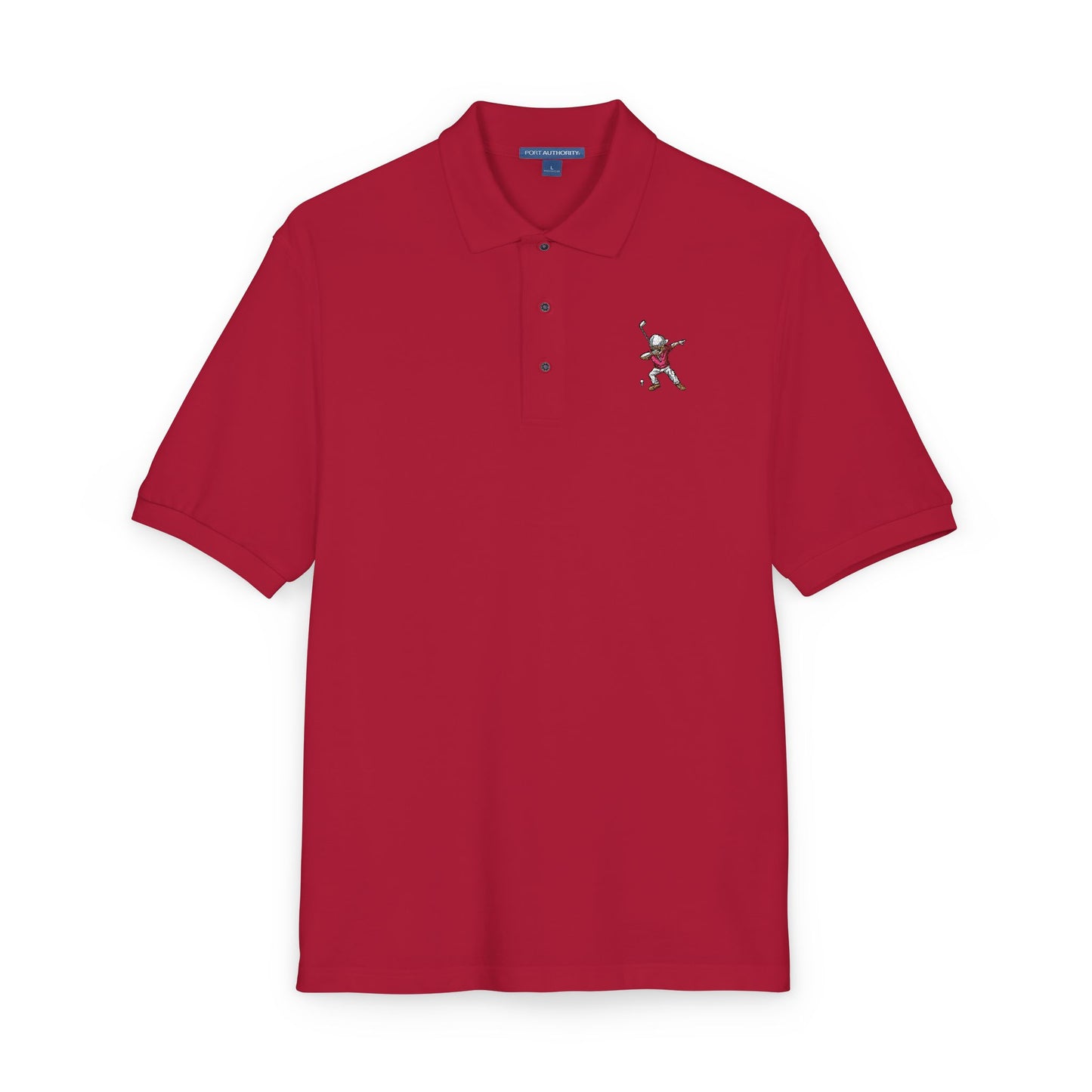 Golf Guy Unisex Polo Shirt (Embroidery)