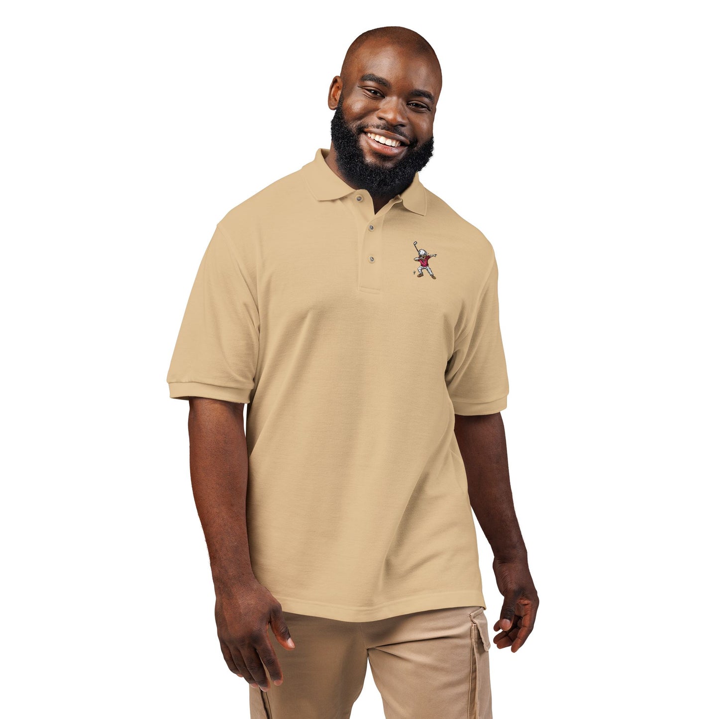 Golf Guy Unisex Polo Shirt (Embroidery)