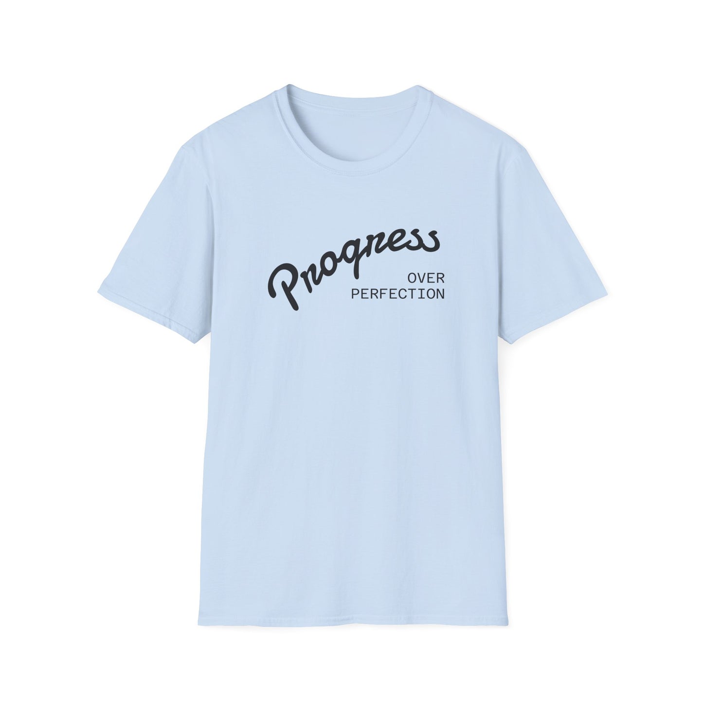 Progress Over Perfection Unisex Softstyle T-Shirt
