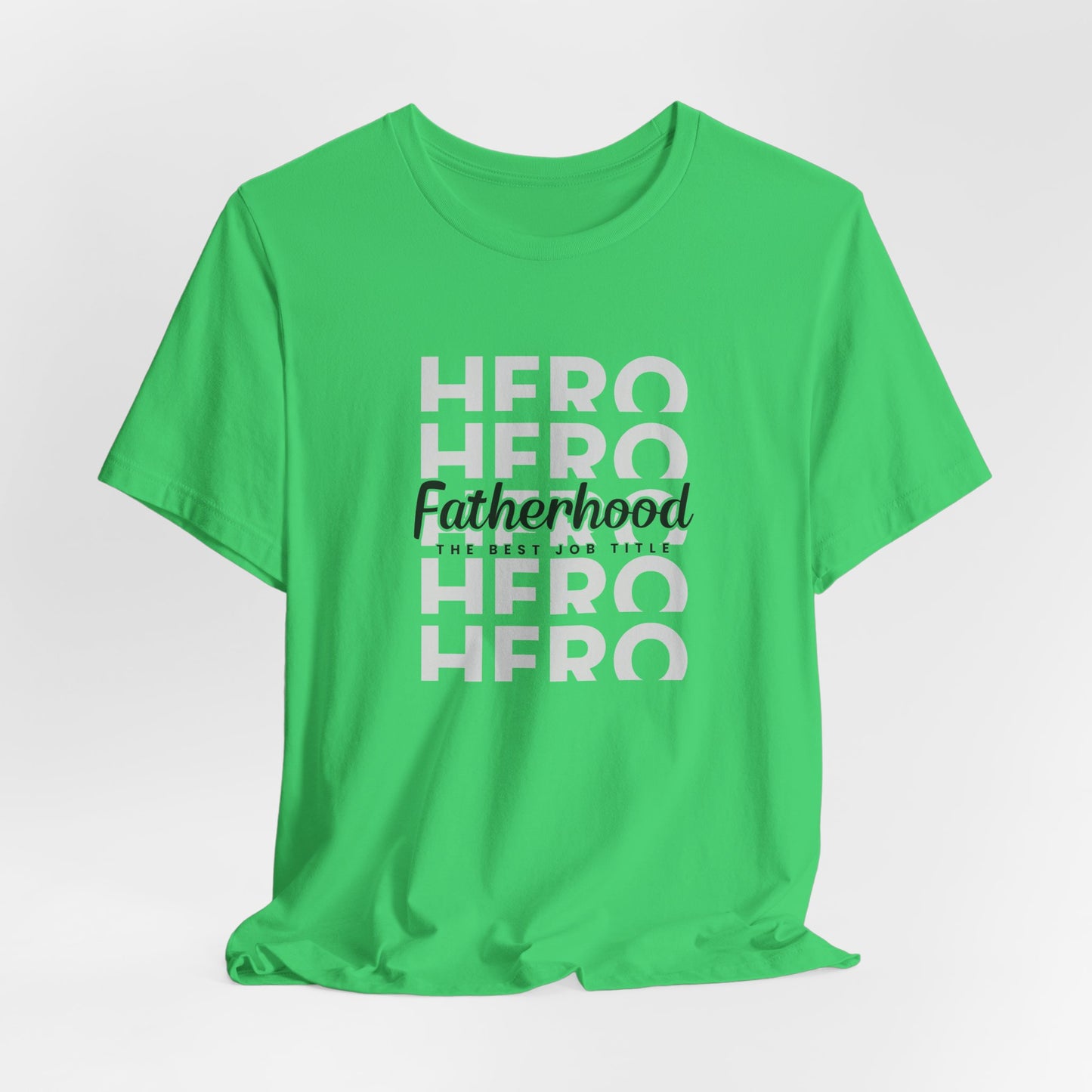 Dad/ Fatherhood Hero Unisex Jersey Short Sleeve Tee
