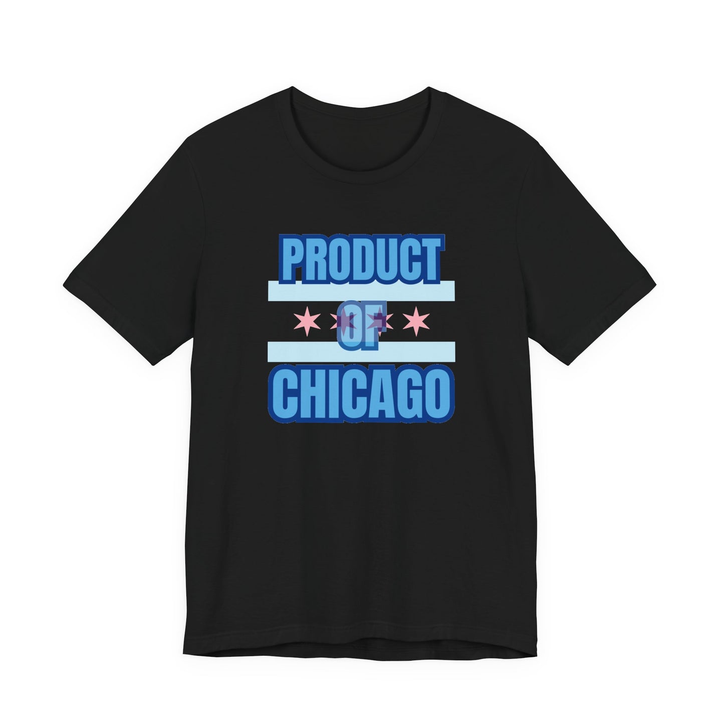 Product Of Chicago Unisex Jersey Short Sleeve Tee