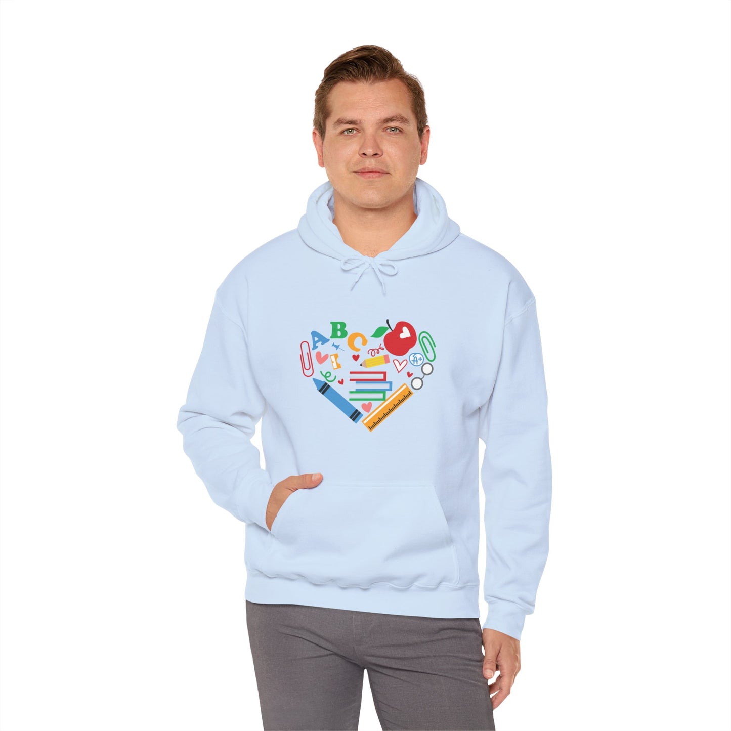 A,B,C, Unisex Heavy Blend™ Hooded Sweatshirt