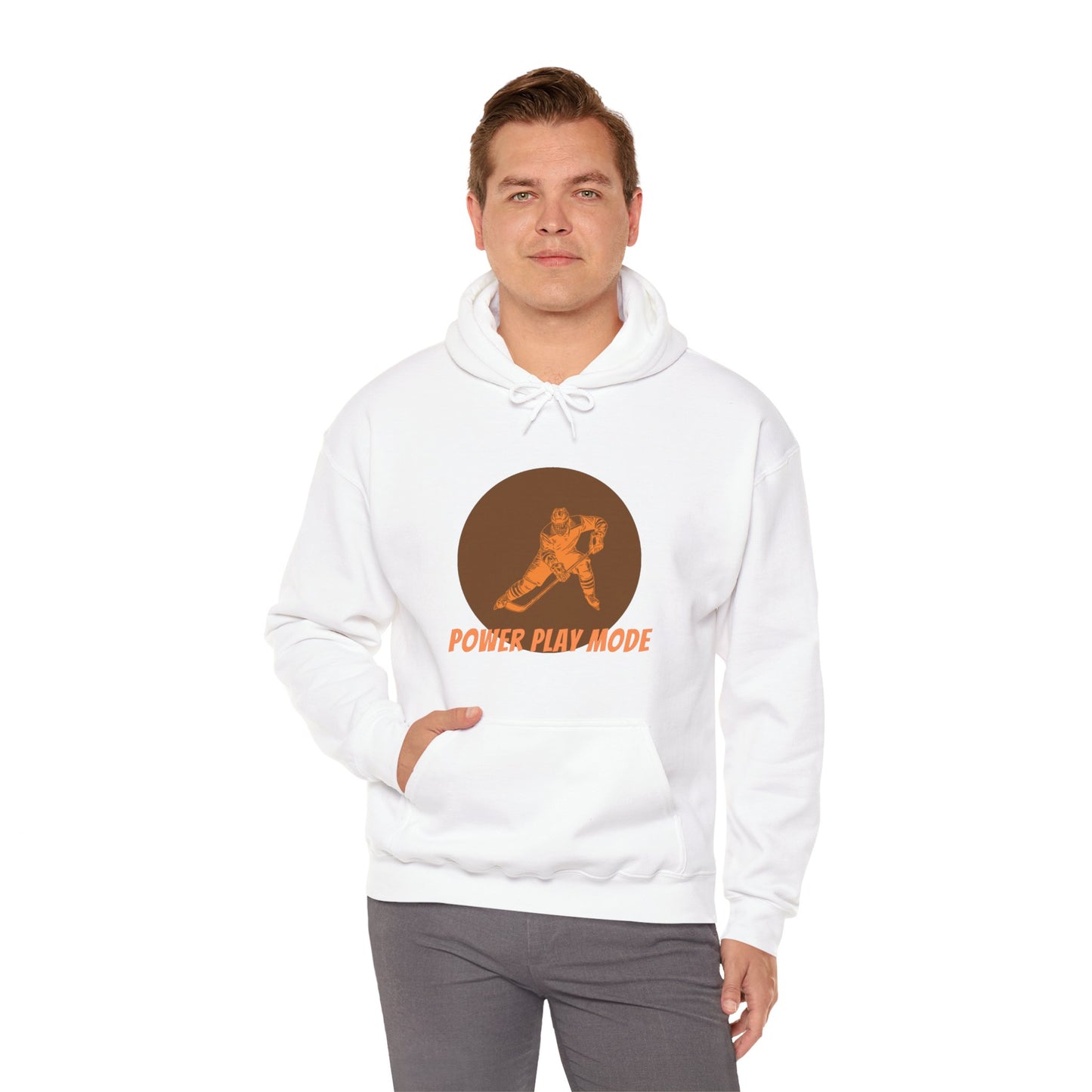 Hockey/ Power Play Mode Unisex Heavy Blend™ Hooded Sweatshirt