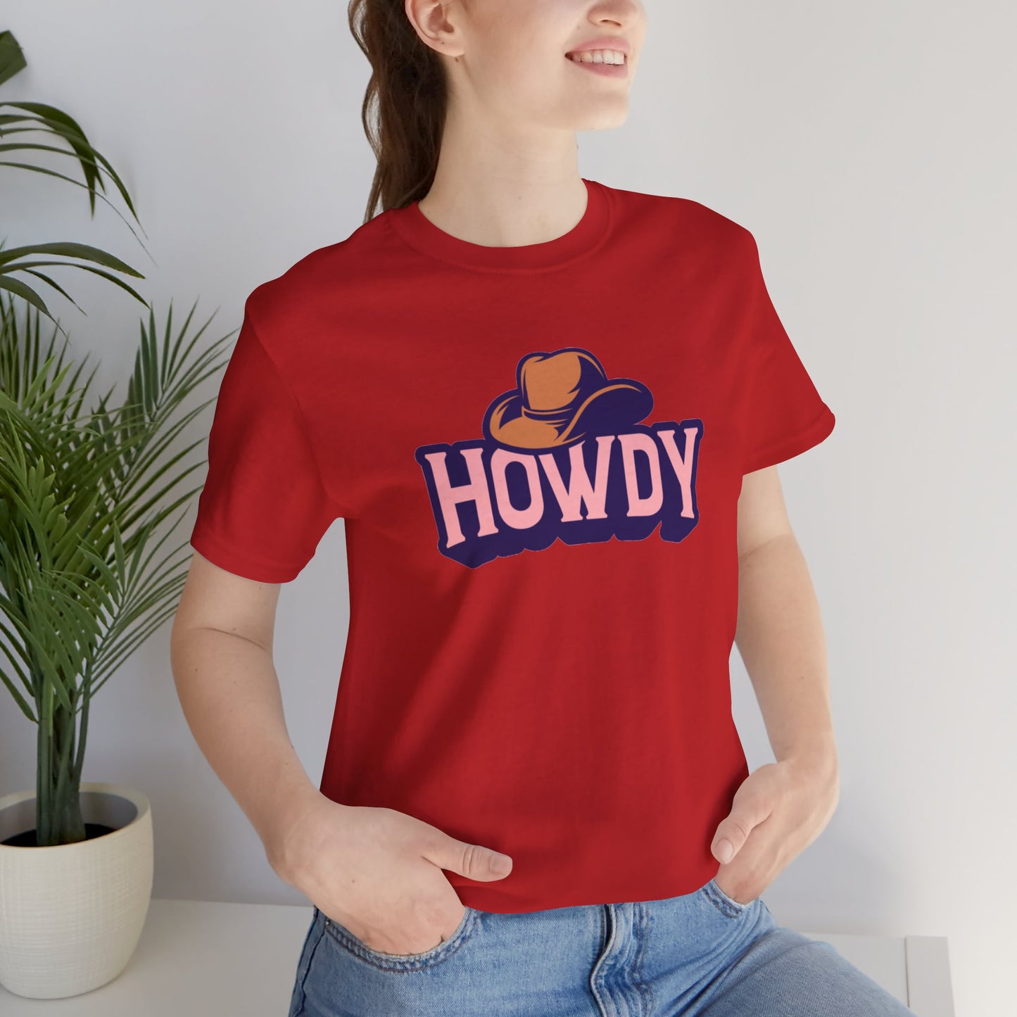 Howdy Unisex Jersey Short Sleeve Tee